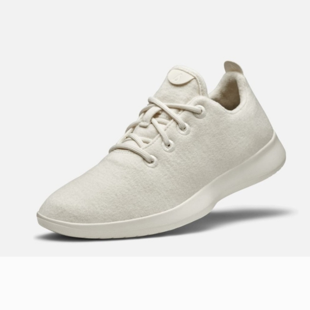 Allbirds White Wool Runners - Picture 1 of 11
